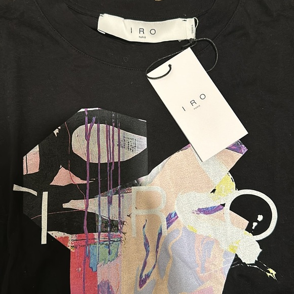 BNWT IRO graphic T shirt. Size small. - Picture 3 of 4